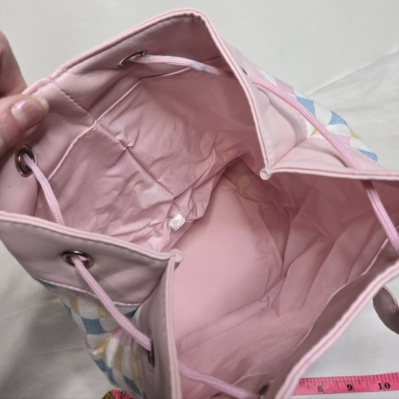 NEW Vintage Y2K Sanrio Charmy Kitty kawaii bucket bag backpack RARE - Picture 9 of 15